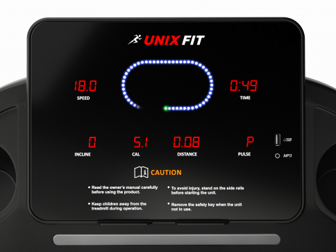 Беговая дорожка UNIXFIT ST-630R Black - 5