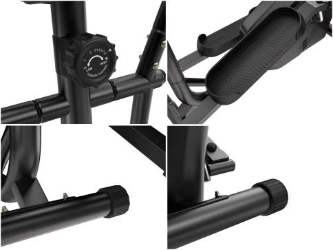 Эллиптический тренажер UNIXFIT SL-340 (коврик 130 см в комплекте) - 9