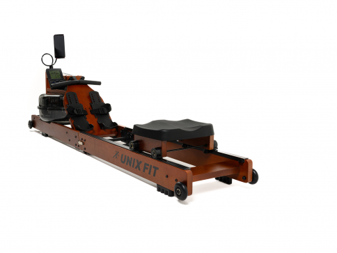Гребной тренажер UNIXFIT Wood Rower Dark - 13